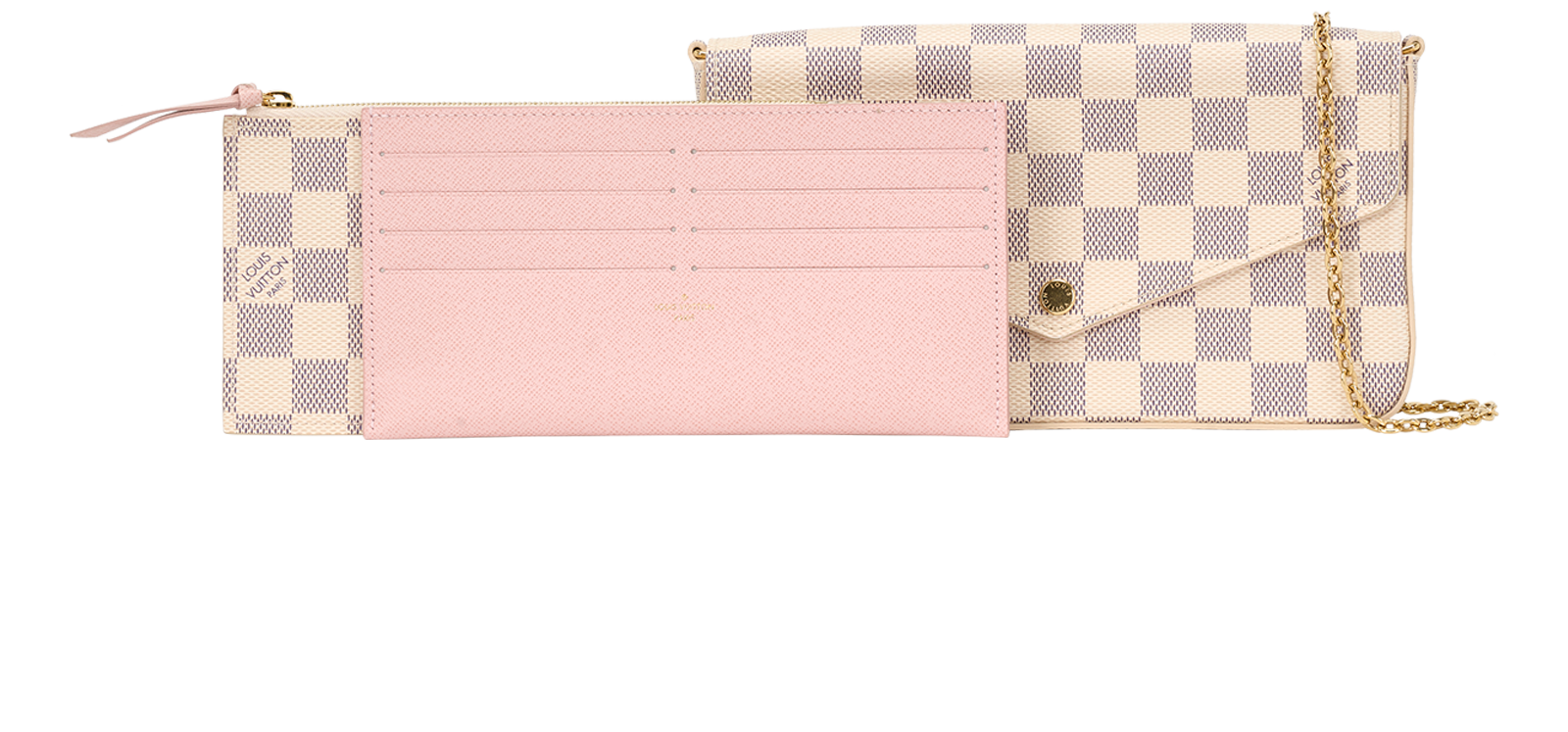Félicie Pochette, &pound;750, Handbags, White, Canvas, Other view